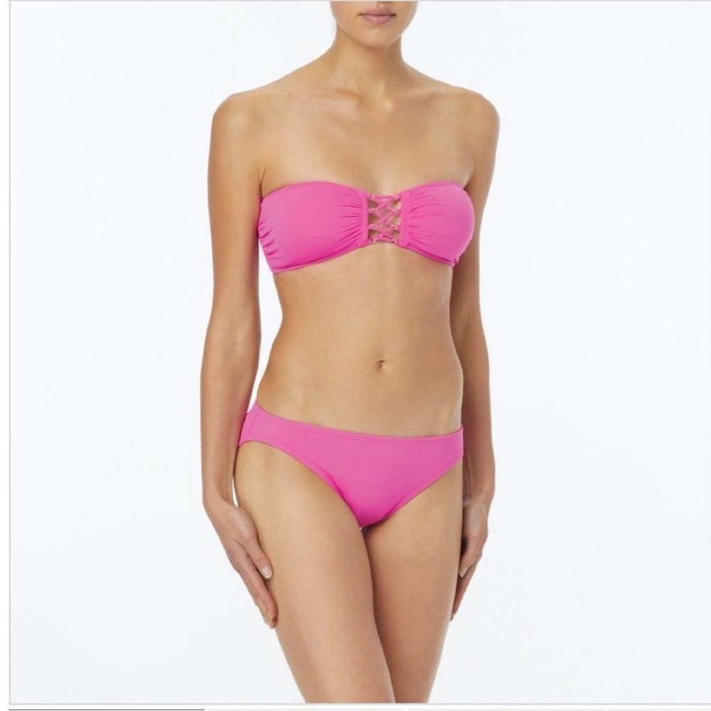 Michael Kors ultra pink Sz S bikini set NWT